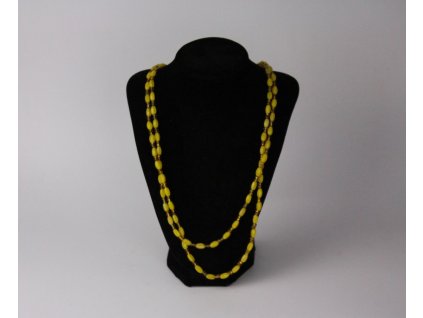 Žluté korále náhrdelník x742 1