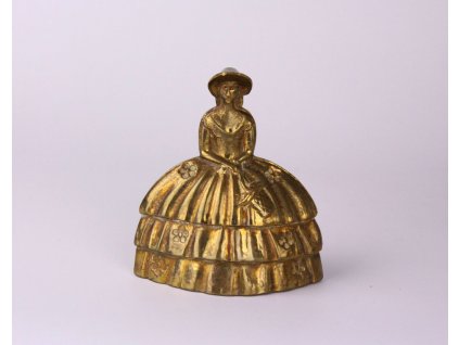 Zvoneček figurka dáma se sukní x8381