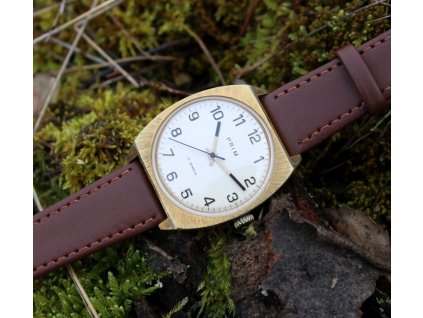 hodinky prim zlacené bílý ciferník RS1417 8