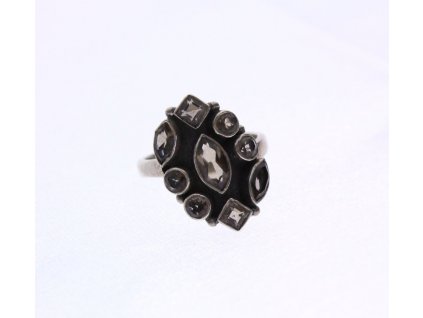 Stříbrný prsten Peridot x925 (1)