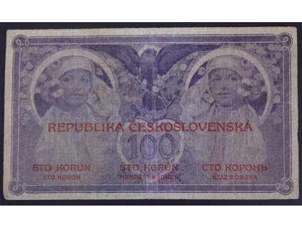 B030 VN 11 100 Kč 1919 (1)
