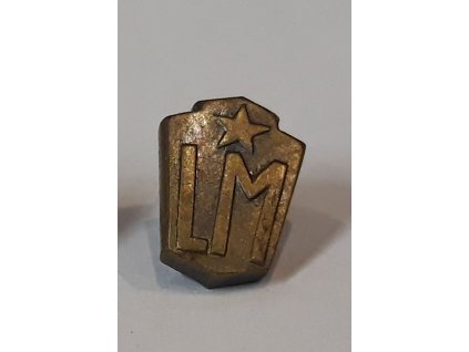 Z134 miniatura Lidové milice bronzová (1)