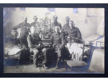 Vojenská pohlednice Vánoce Sperlings Lust P179 (1)