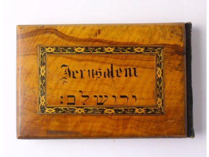 Starý židovský herbář Jerusalem BLUMEN DES MEIL. LANDES x1294 (8)