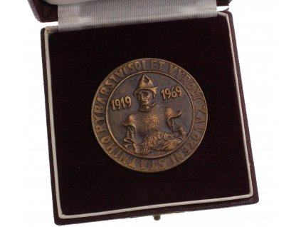 Medaile 50. výročí založení státního rybářství (2)
