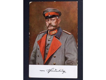 Pohlednice Postkarte Generalfeldmarschall v. Hindenburg P270 (1)