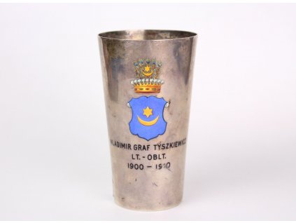 Stříbrný pohárek WLADIMIR GRAF TYSZKIEWICZ X1950 (2)