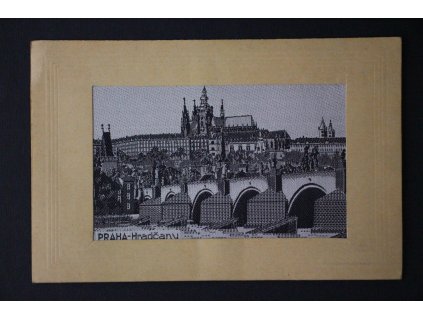 Plátěný pohled PRAHA - Hradčany