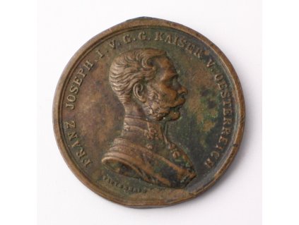 Medaille o.j. Haus Habsburg Franz Joseph I. (1848-1916) Tapferkeit VF