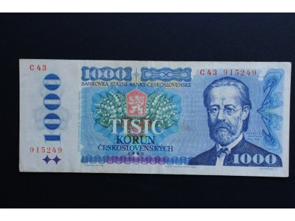 1000 Kčs 1985 s. C