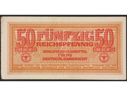 34643 50 reichspfennig wehrmacht