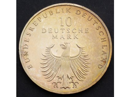 10 marek 1998 F - 50th Anniversary of the Deutsche Mark