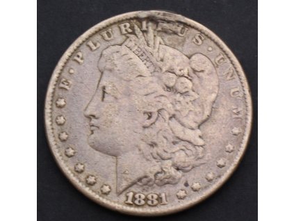 Stříbrný Dollar 1881