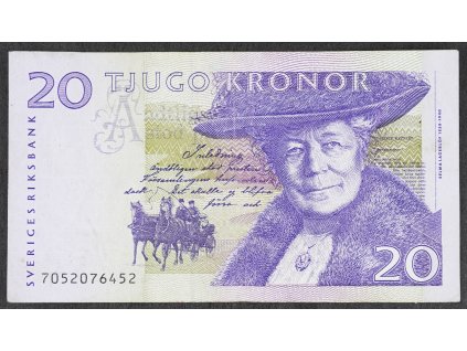 20 Kronor korun Švédsko