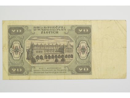 20 Zlotych 1948 s. HK