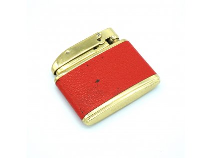 zapalovač Faber Castell červeno zlatý