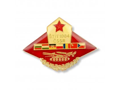 Odznak - Štít 1984 ČSSR