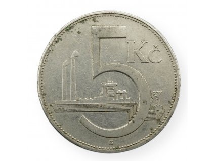 5 kčs 1938