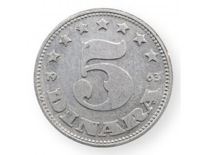 5 dinar 1963