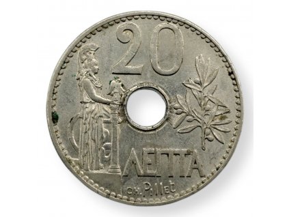 20 lepta 1912 Řecko