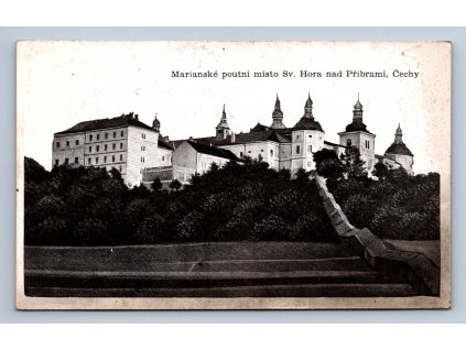 Pohlednice Mariánské poutní místo Sv. Hora nad Přibrami (JN252)