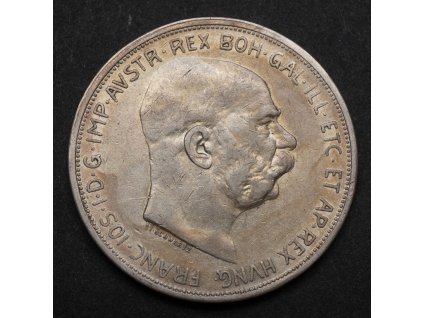 (MR1008) 5 koruna 1909 Schwartz