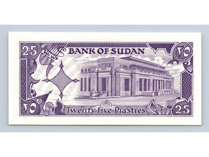 Sudan 25 piastr - UNC