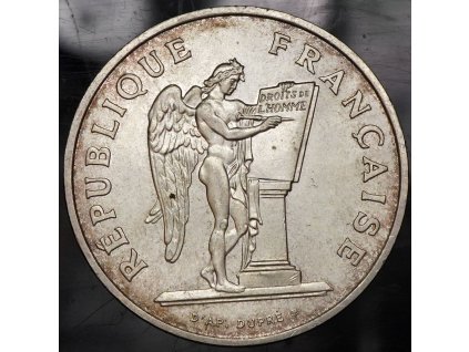 100 francs 1989