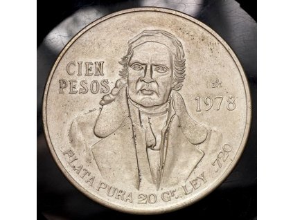 1978 MEXICO CIEN 100 PESOS