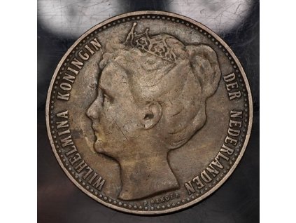 Nizozemsko 1 gulden 1898 VZÁCNÁ!!!