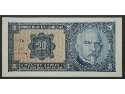 20 korun 1926 serie Ie UNC