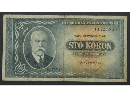 100 korun 1945