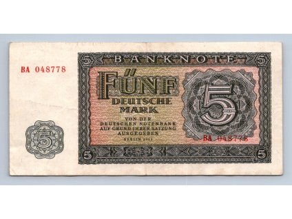 5 marek 1955 BA - DDR