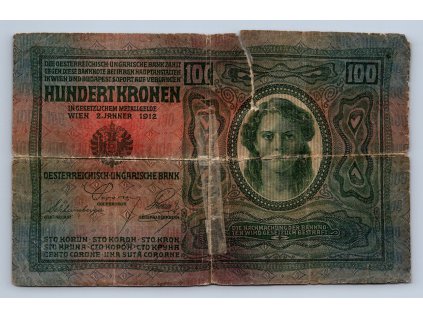 100 korun 1912 kolek