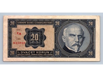 20 korun 1926 serie Cg