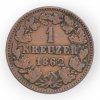 1 Kreuzer 1862 NASSAU