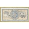 5 Ks 1939 SERIE A 049 SPECIMEN UNC