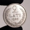 2 LATI 1925 LITVA STŘÍBRNÁ