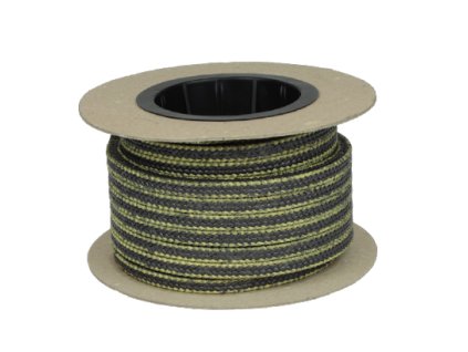 těsnění Teflon s grafitem a aramidem v rozích (TGA801)