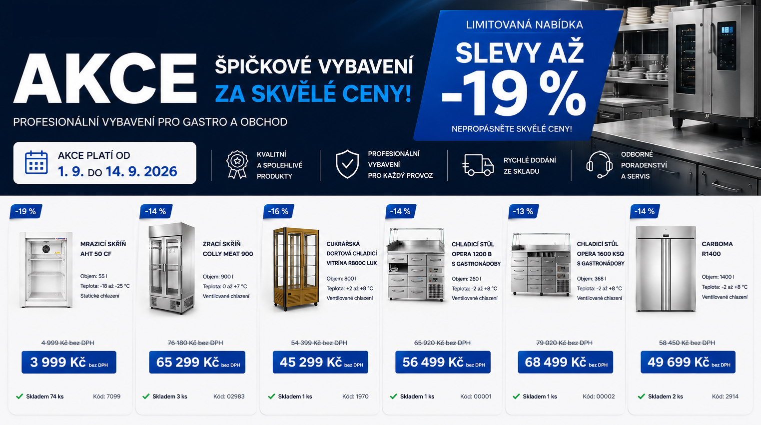 Gastro vybavení svařované