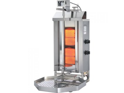 Gyros/kebab gril plynový, zátěž:30 kg, 7 kW, G30 Potis