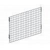 Zadní stěna drátěná 100x15cm bílá
