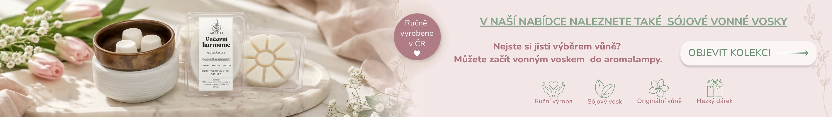 Vonné vosky do aromalampy