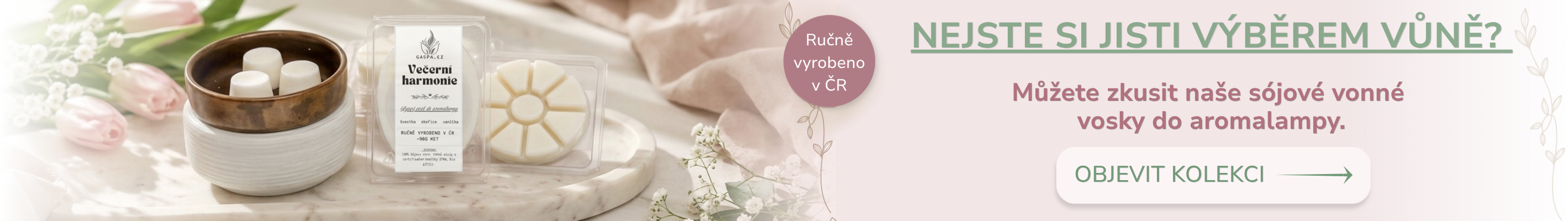 Vonné vosky do aromalampy