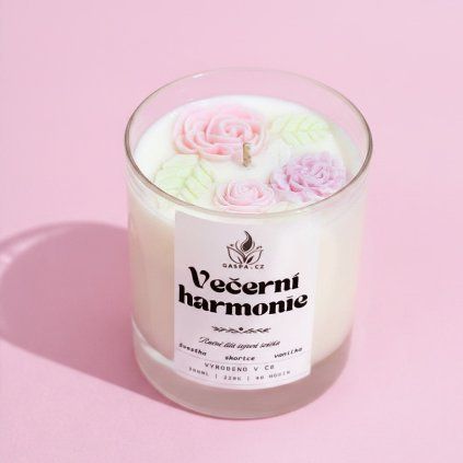 Sojová svíčka Večerní harmonie 220g