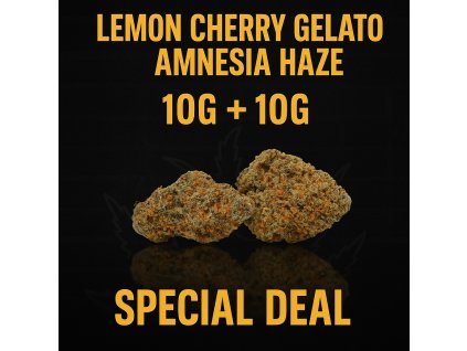 LEMON CHERRY GELATO + AMNESIA HAZE