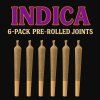 6PACK PRE-ROLLED JOINTS - INDICA