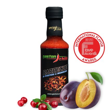 Barbecue se švestkou a brusinkami GastonChilli ocenenipng