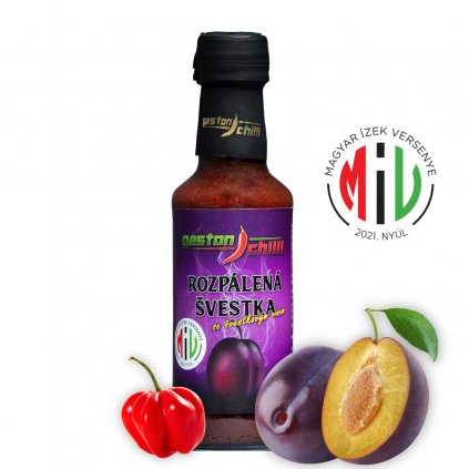 rozpalena svestka se svestkovym vinem chilli omacka gastonchilli w