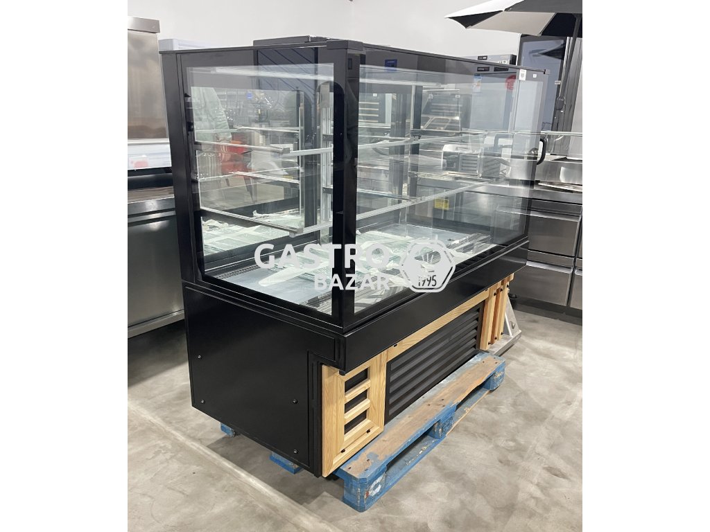Chladící vitrína -1,5 x 0,8 m